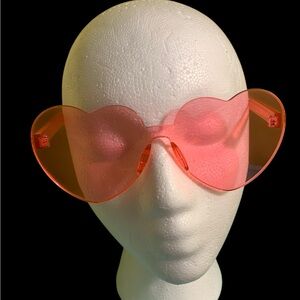 4 Pair Heart Shaped Sunglasses